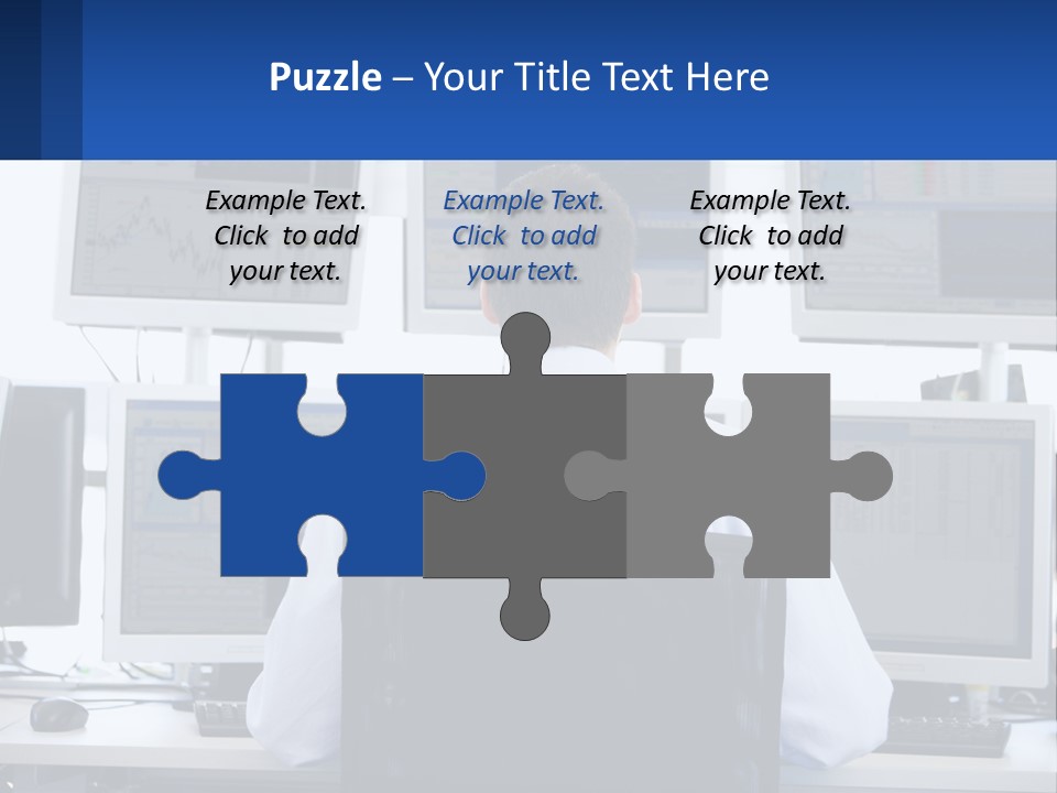 Using Stock Broker PowerPoint Template