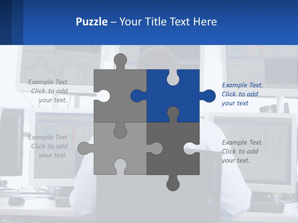 Using Stock Broker PowerPoint Template