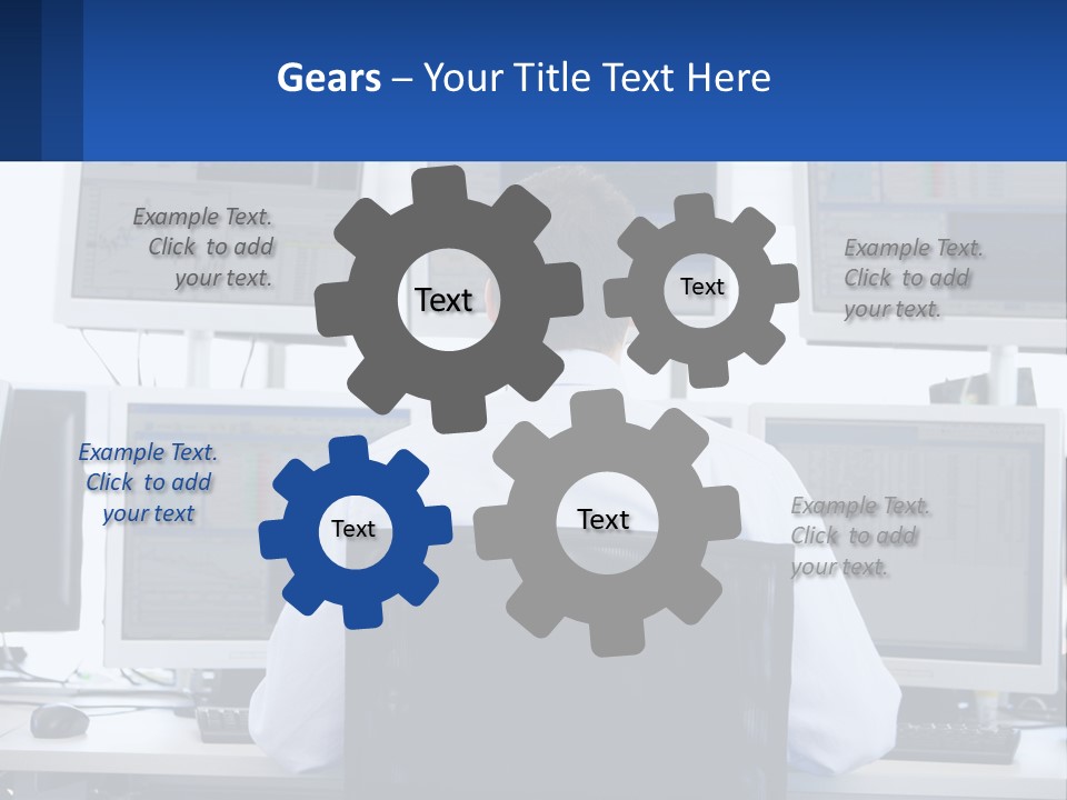 Using Stock Broker PowerPoint Template