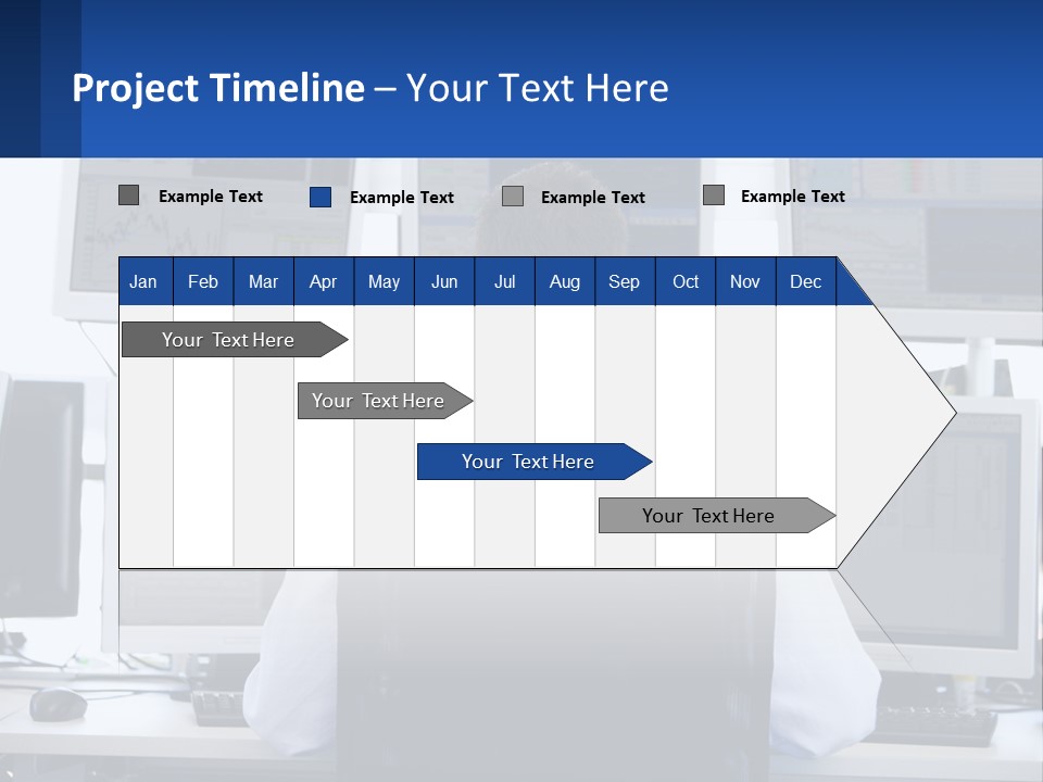 Using Stock Broker PowerPoint Template