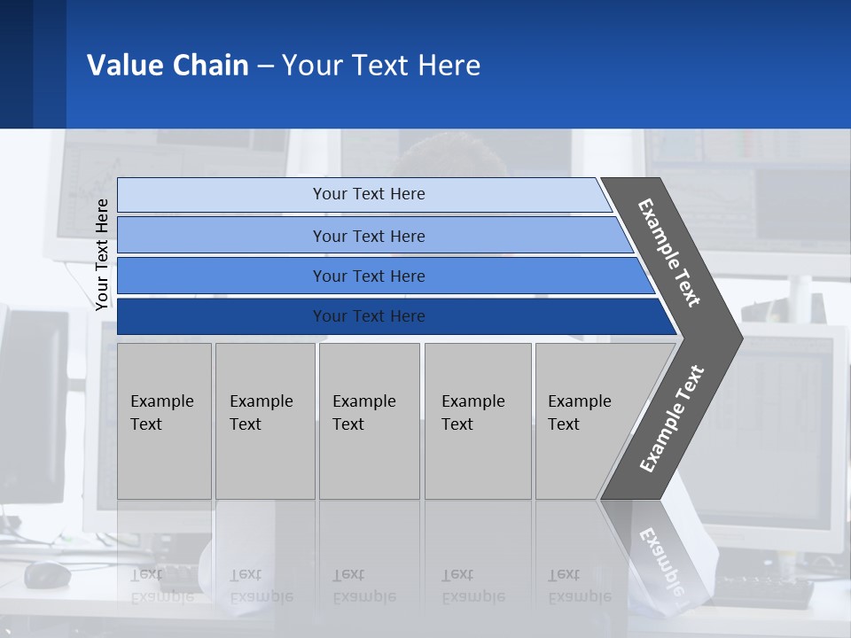 Using Stock Broker PowerPoint Template
