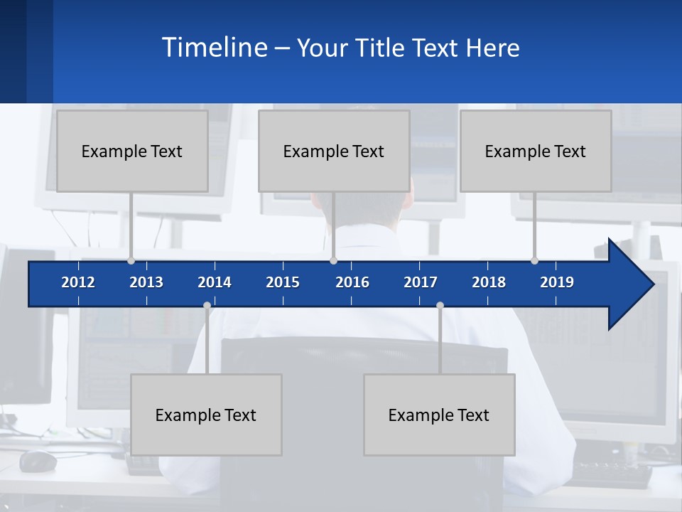 Using Stock Broker PowerPoint Template