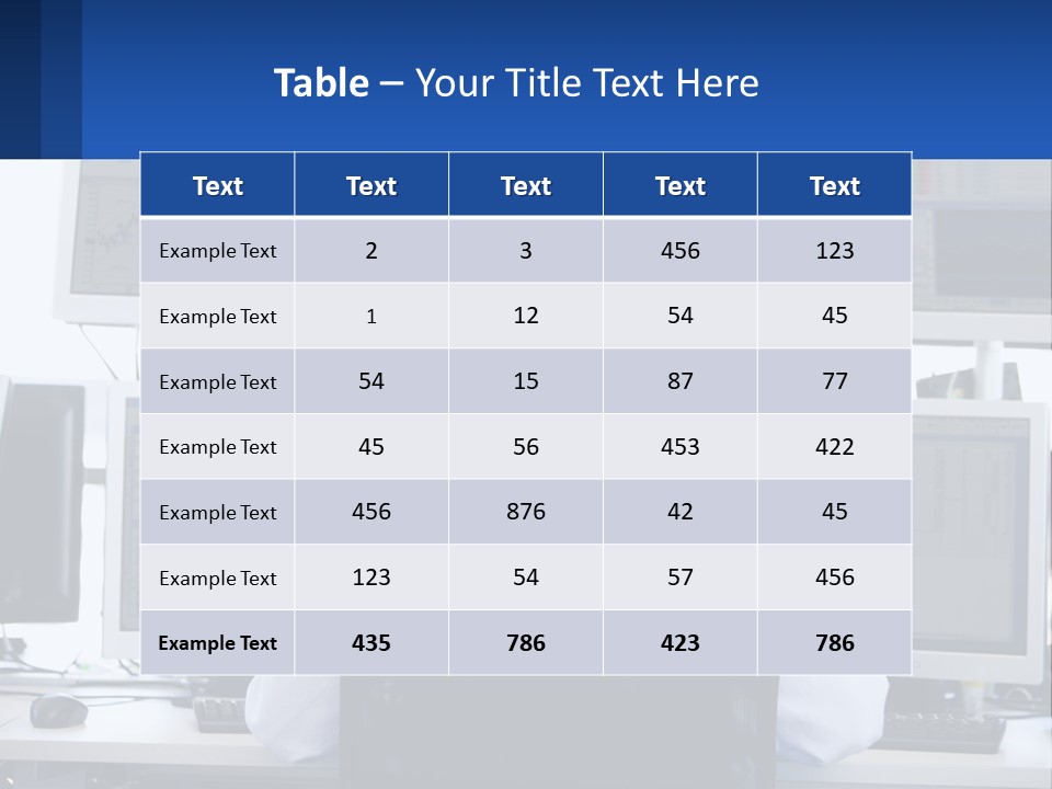 Using Stock Broker PowerPoint Template