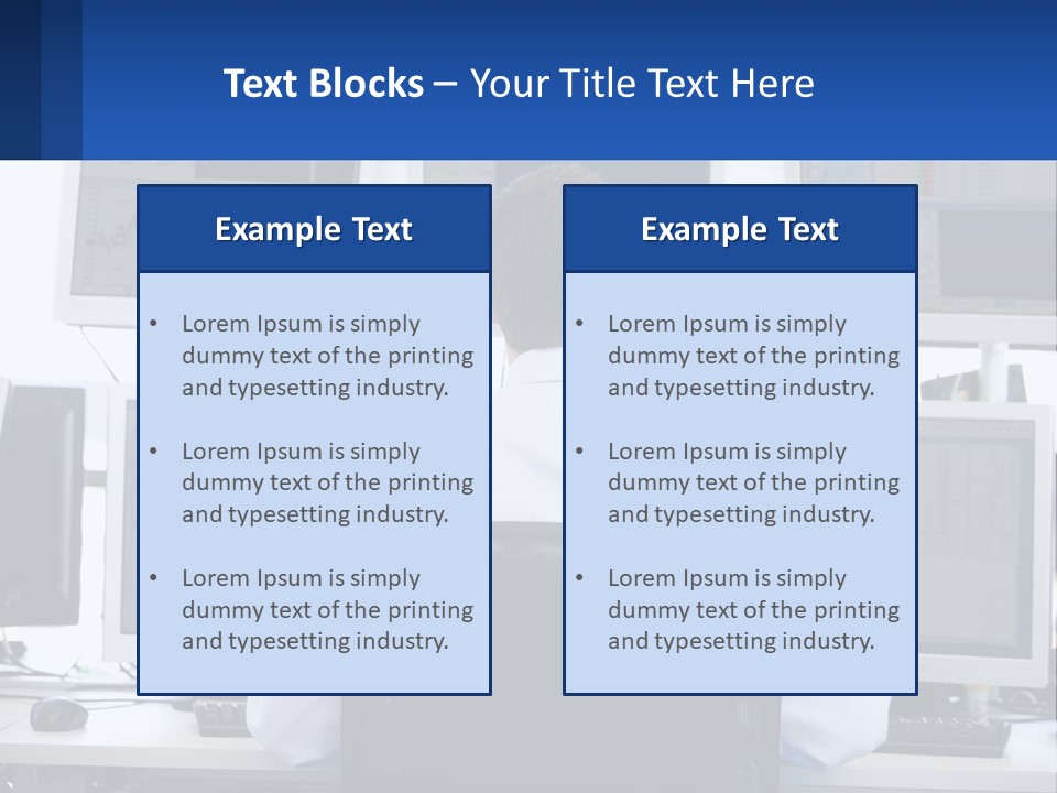 Using Stock Broker PowerPoint Template