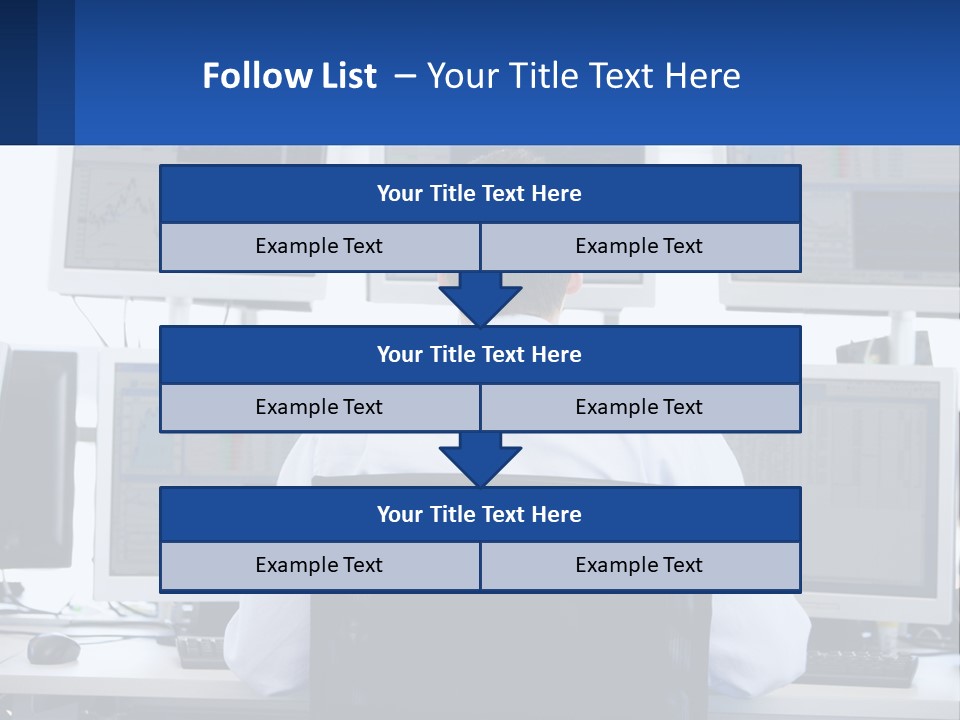 Using Stock Broker PowerPoint Template