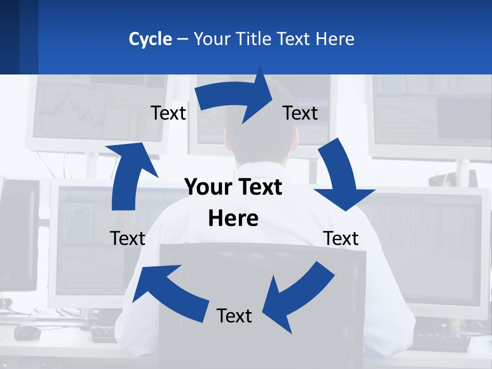 Using Stock Broker PowerPoint Template