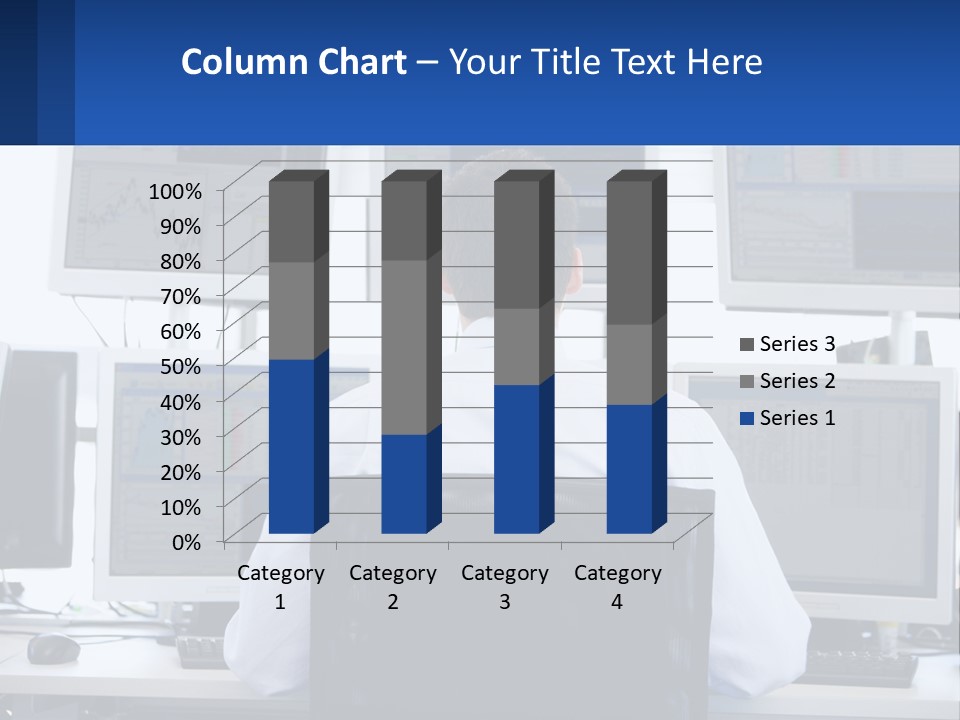 Using Stock Broker PowerPoint Template