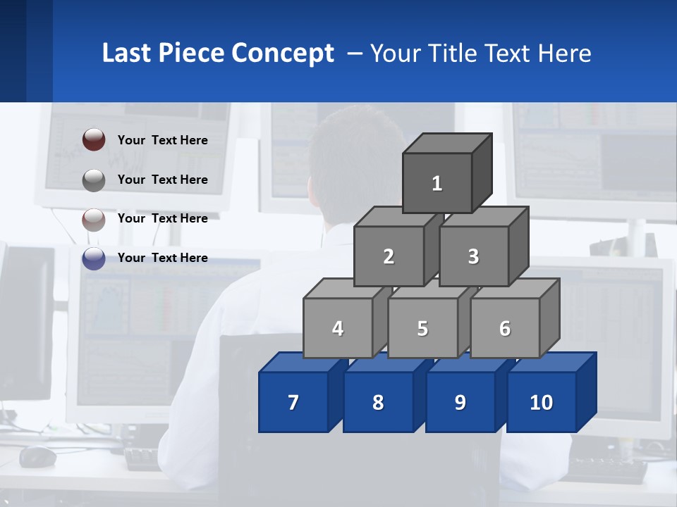 Using Stock Broker PowerPoint Template