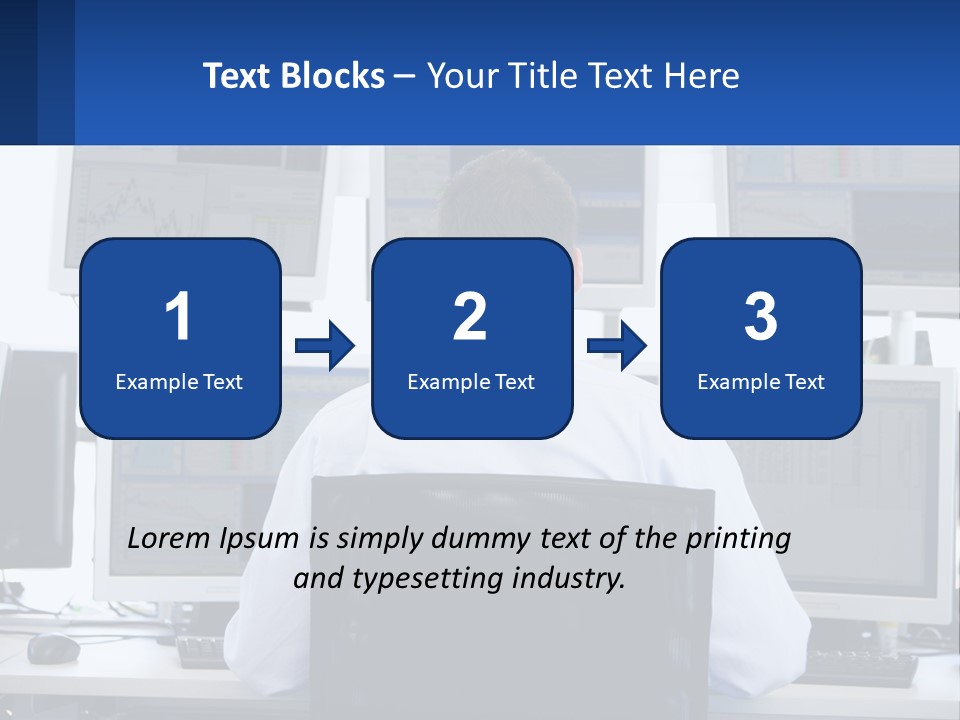 Using Stock Broker PowerPoint Template
