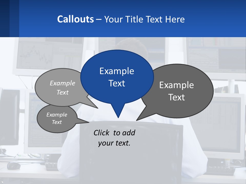 Using Stock Broker PowerPoint Template