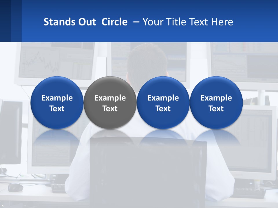 Using Stock Broker PowerPoint Template