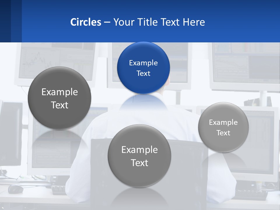 Using Stock Broker PowerPoint Template