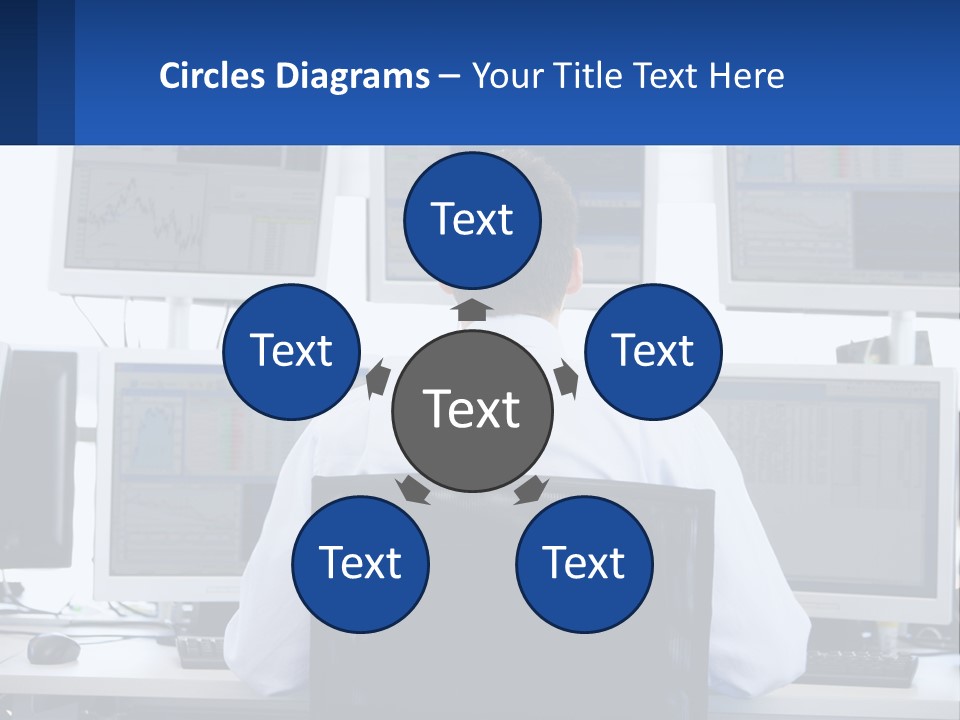 Using Stock Broker PowerPoint Template