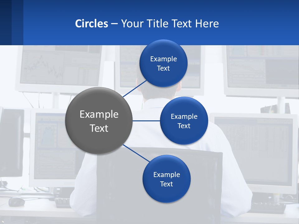 Using Stock Broker PowerPoint Template