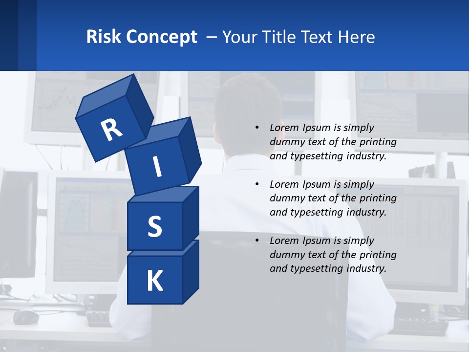 Using Stock Broker PowerPoint Template