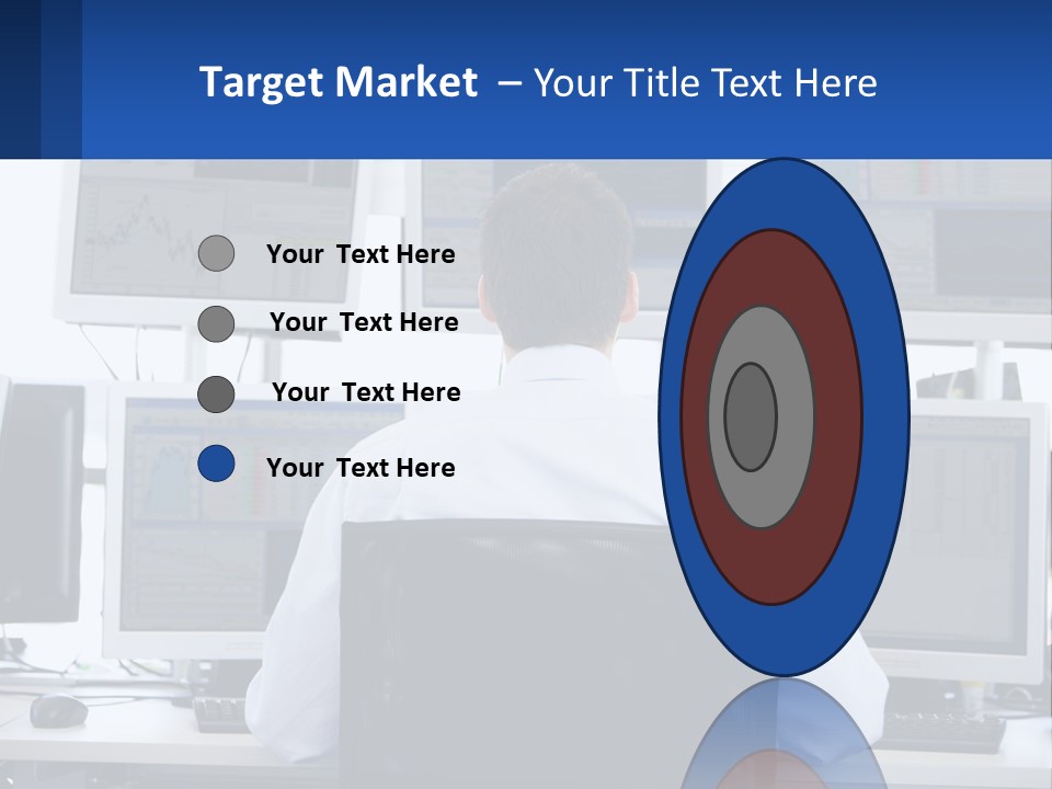 Using Stock Broker PowerPoint Template