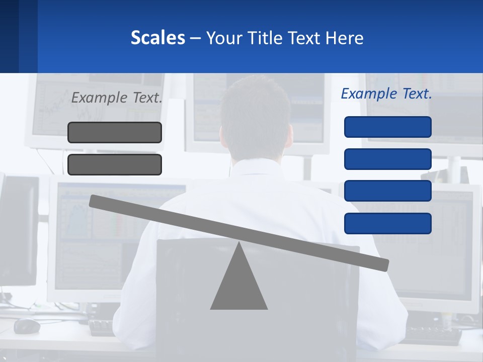 Using Stock Broker PowerPoint Template