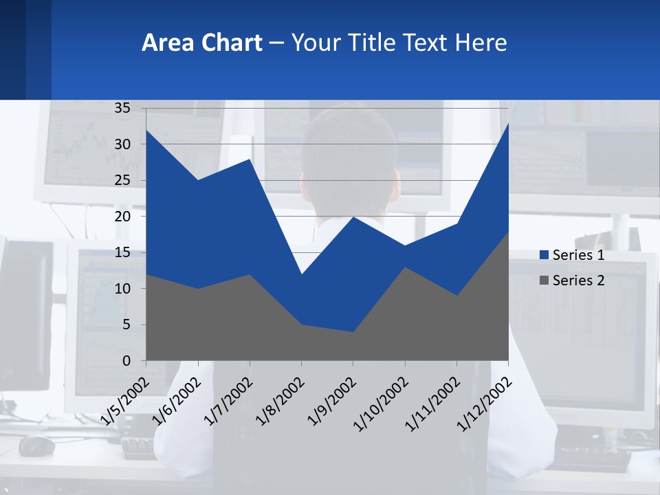 Using Stock Broker PowerPoint Template