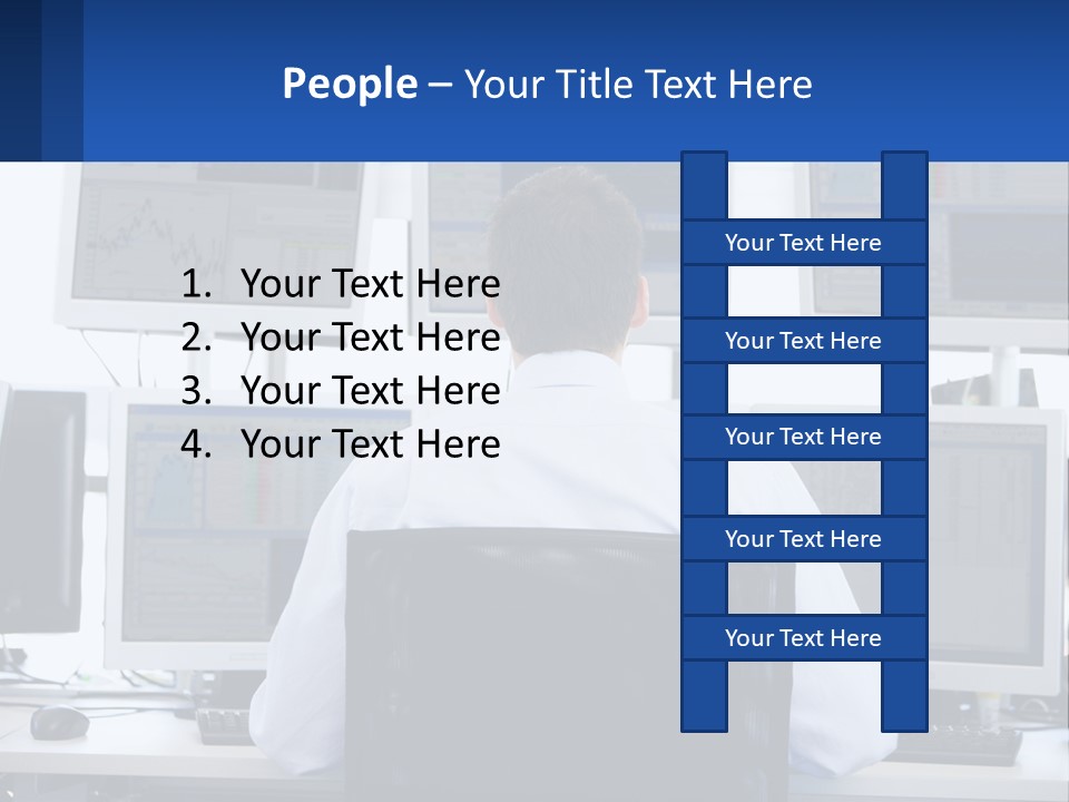 Using Stock Broker PowerPoint Template