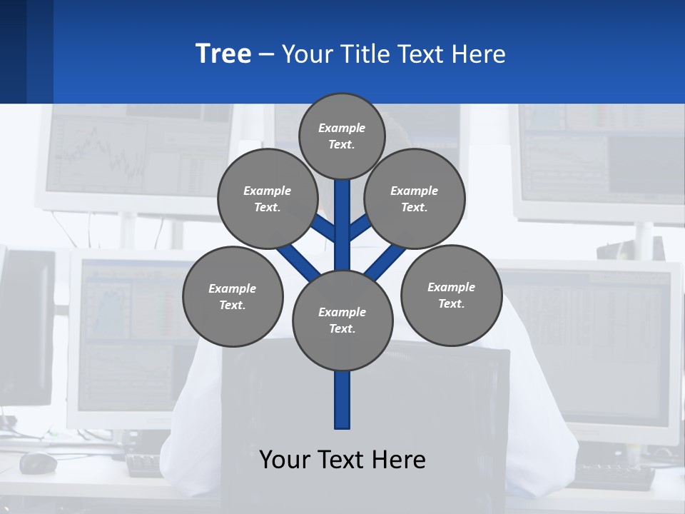 Using Stock Broker PowerPoint Template