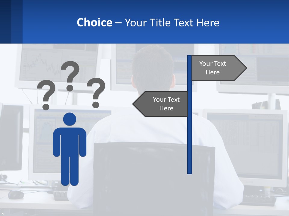 Using Stock Broker PowerPoint Template