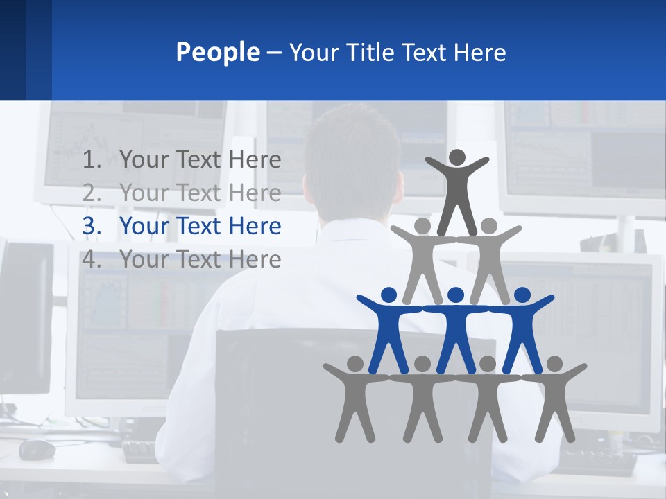 Using Stock Broker PowerPoint Template