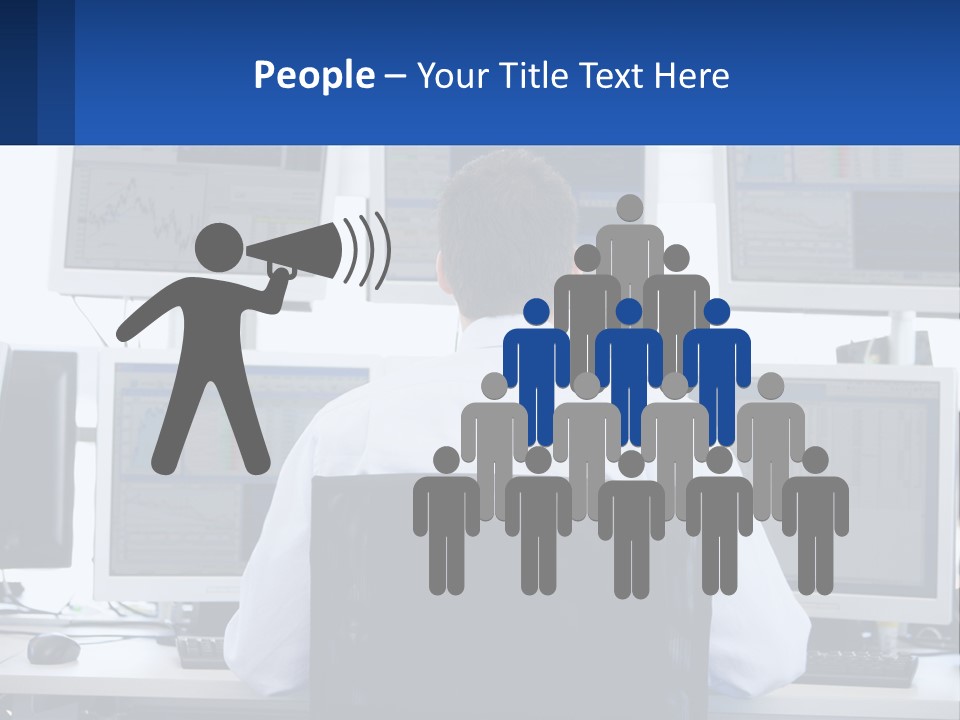 Using Stock Broker PowerPoint Template