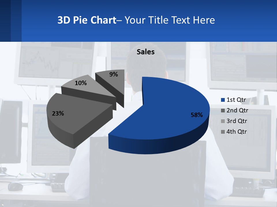 Using Stock Broker PowerPoint Template