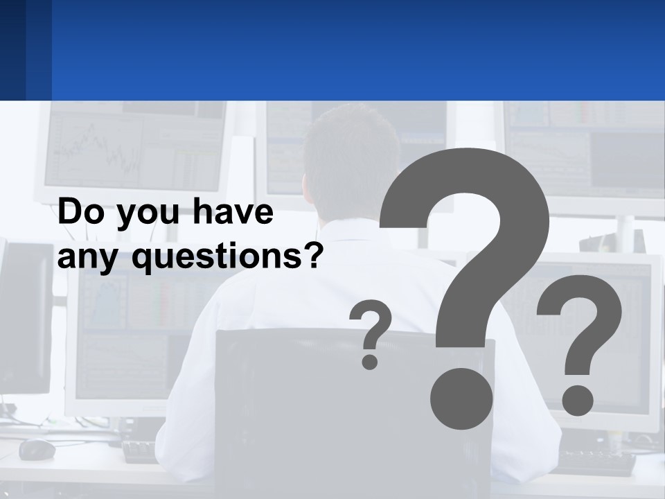 Using Stock Broker PowerPoint Template