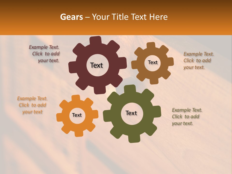 Brown Room Russia PowerPoint Template