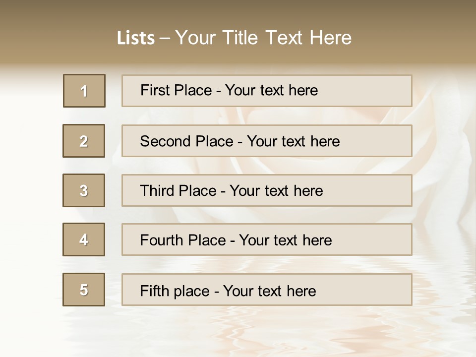 Aroma Romantic Floral PowerPoint Template