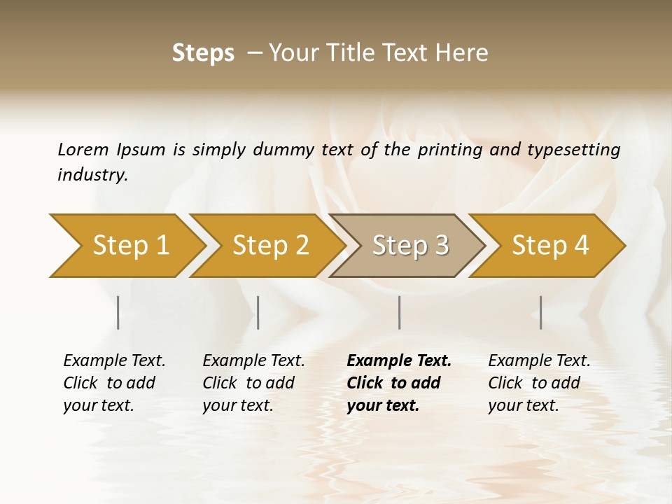 Aroma Romantic Floral PowerPoint Template