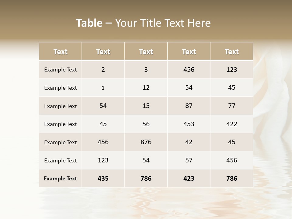 Aroma Romantic Floral PowerPoint Template