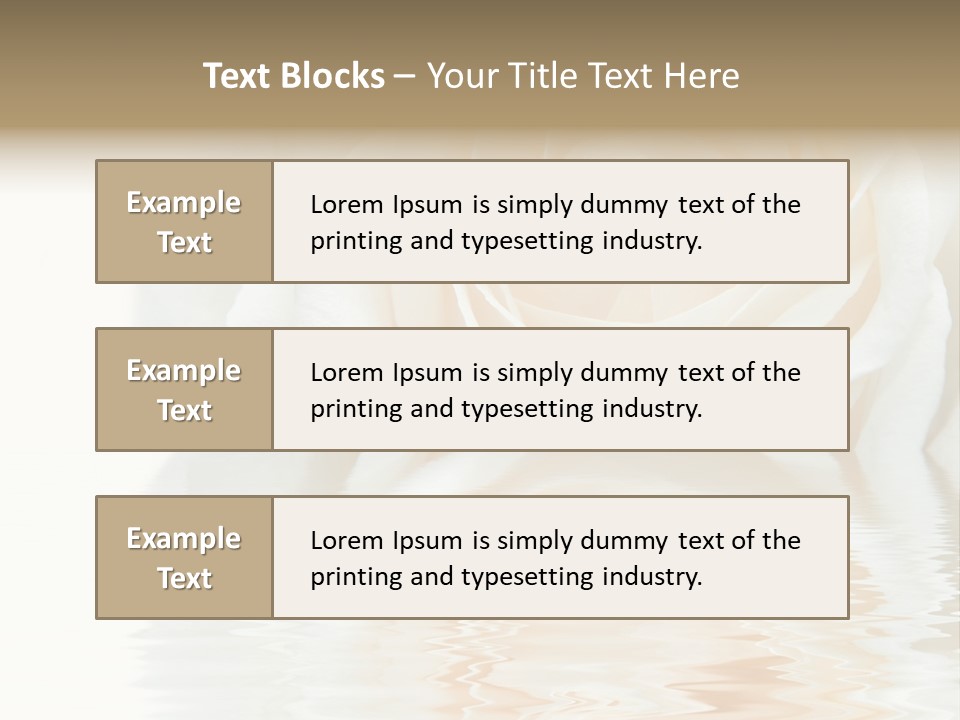 Aroma Romantic Floral PowerPoint Template