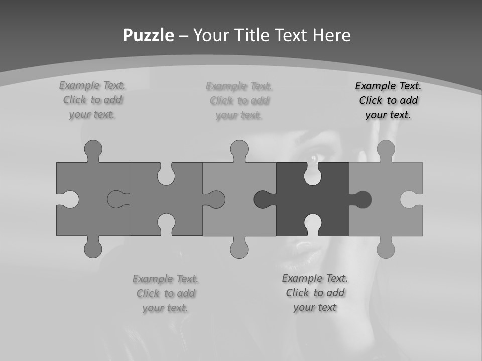 Cosmetics Human Fashion PowerPoint Template