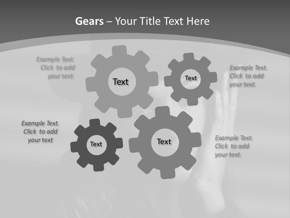 Cosmetics Human Fashion PowerPoint Template