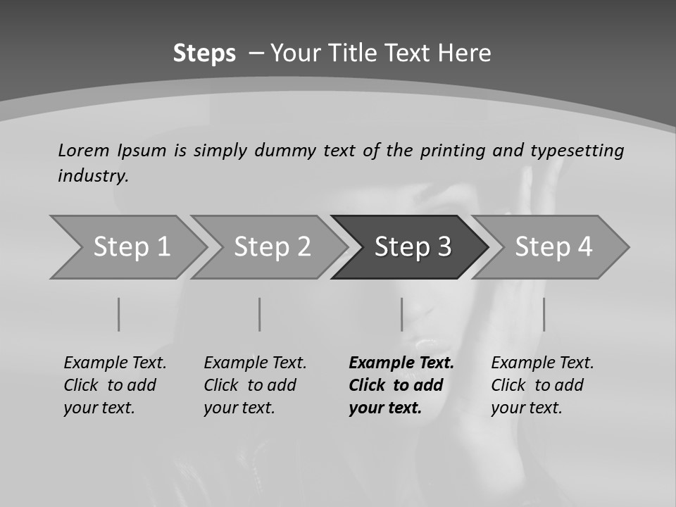 Cosmetics Human Fashion PowerPoint Template