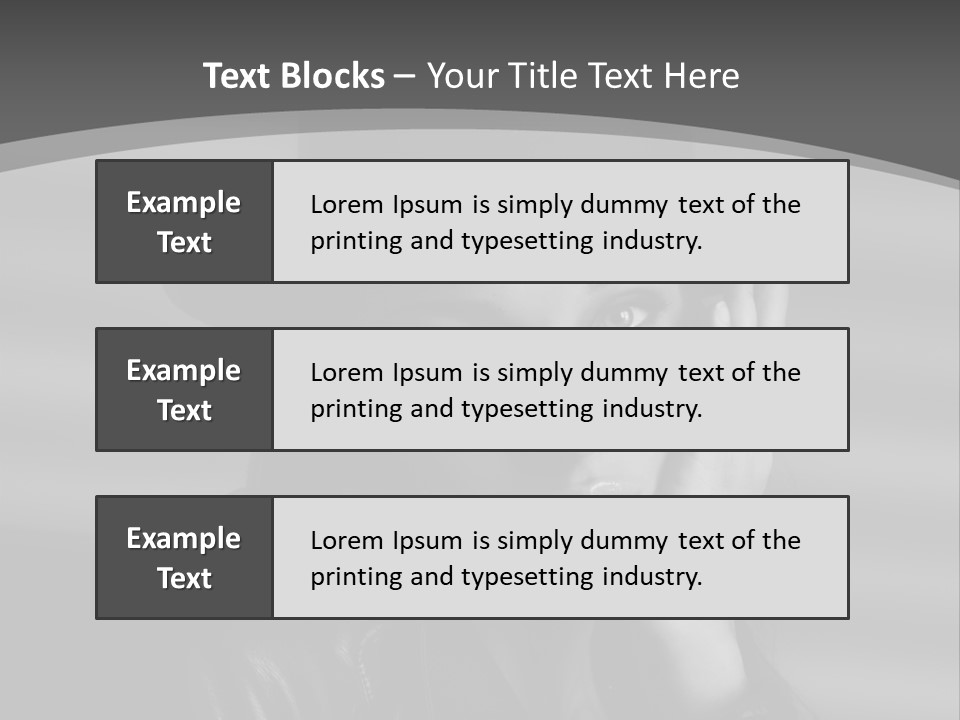 Cosmetics Human Fashion PowerPoint Template