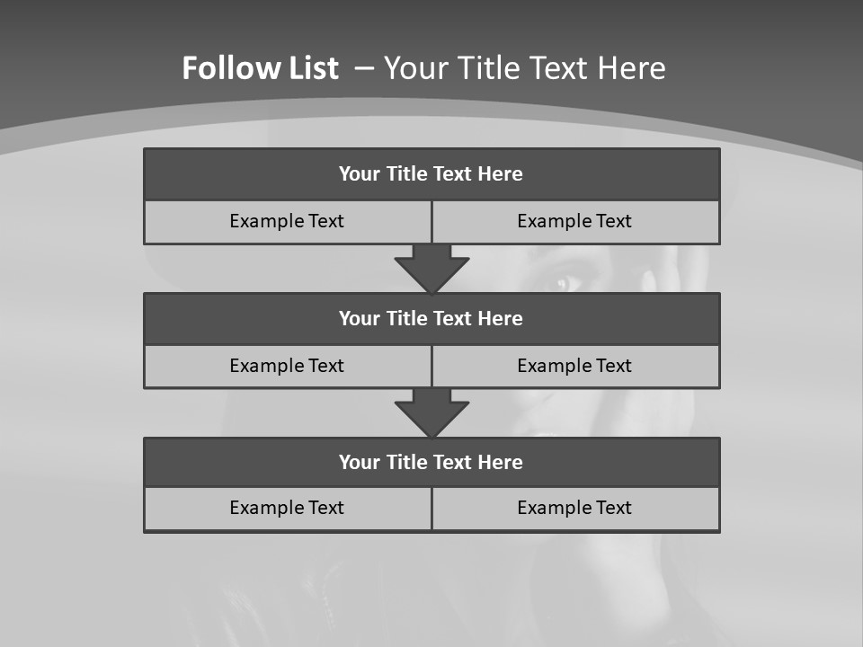 Cosmetics Human Fashion PowerPoint Template