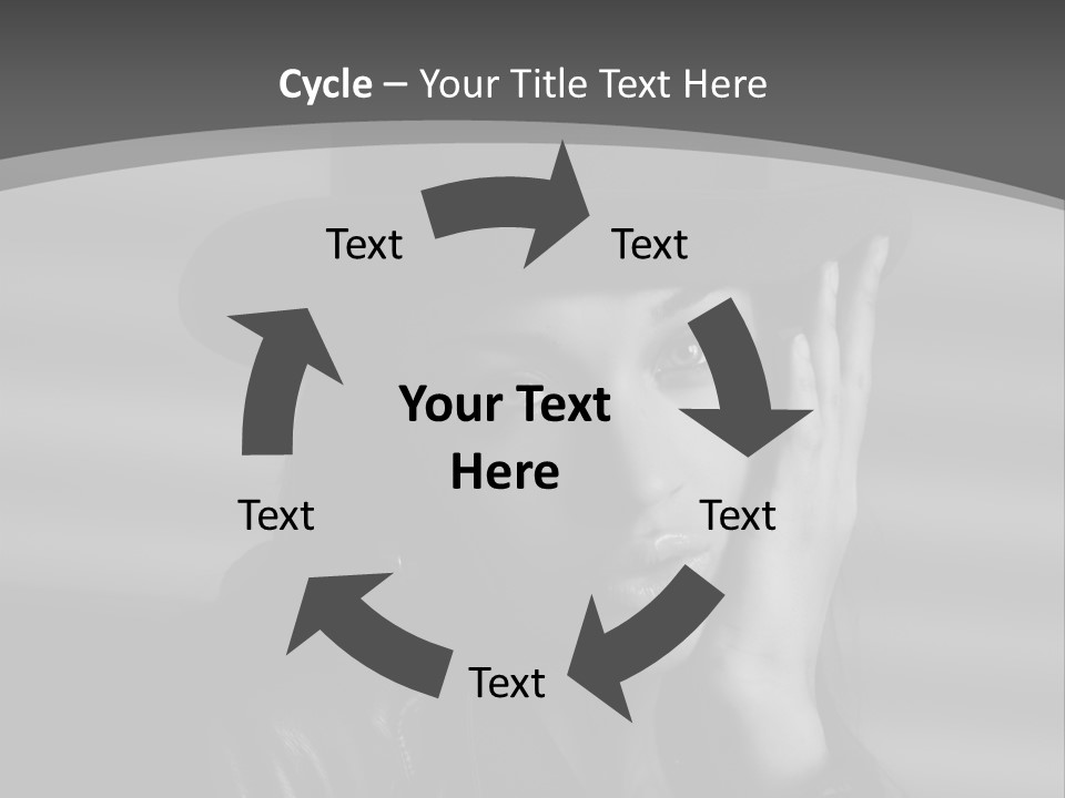 Cosmetics Human Fashion PowerPoint Template