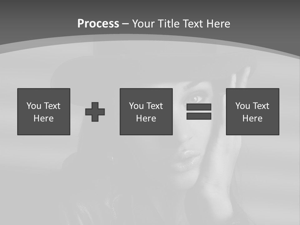 Cosmetics Human Fashion PowerPoint Template