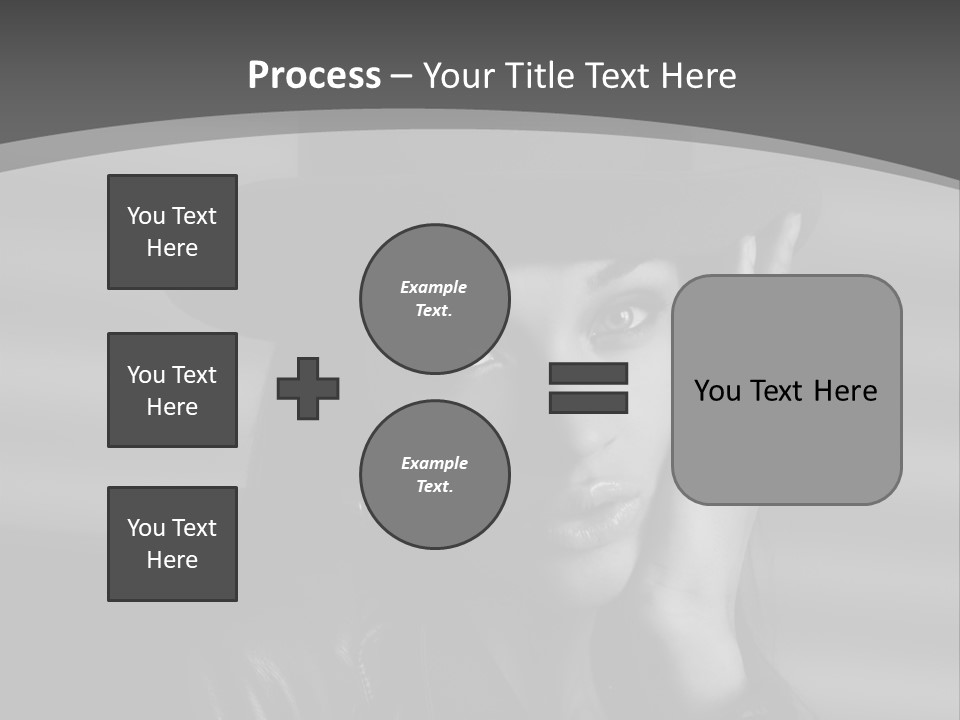 Cosmetics Human Fashion PowerPoint Template