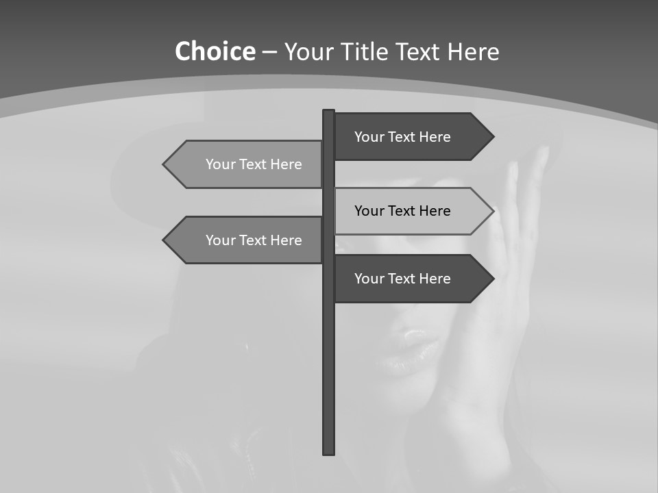 Cosmetics Human Fashion PowerPoint Template