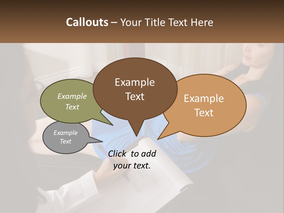 Discussion Patient Career PowerPoint Template