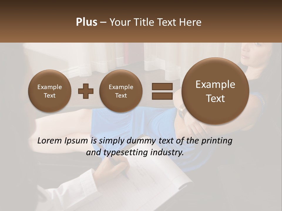 Discussion Patient Career PowerPoint Template