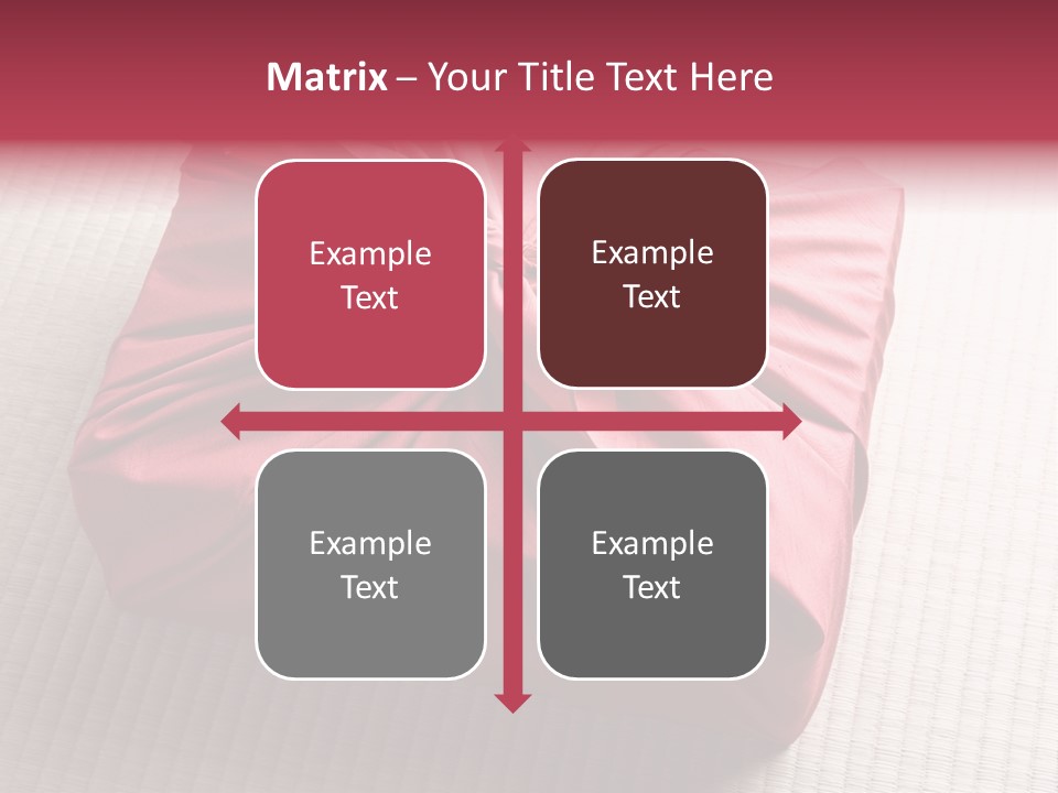 Tatami Wrapping Box PowerPoint Template