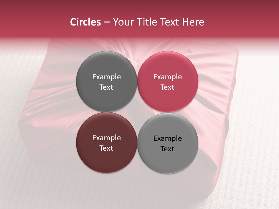Tatami Wrapping Box PowerPoint Template