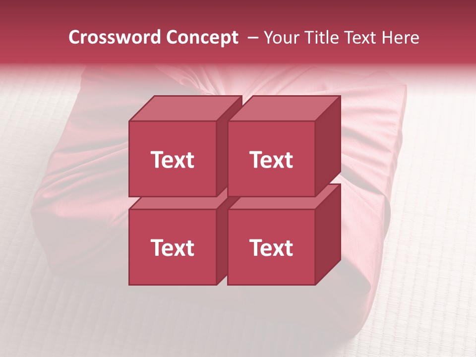 Tatami Wrapping Box PowerPoint Template