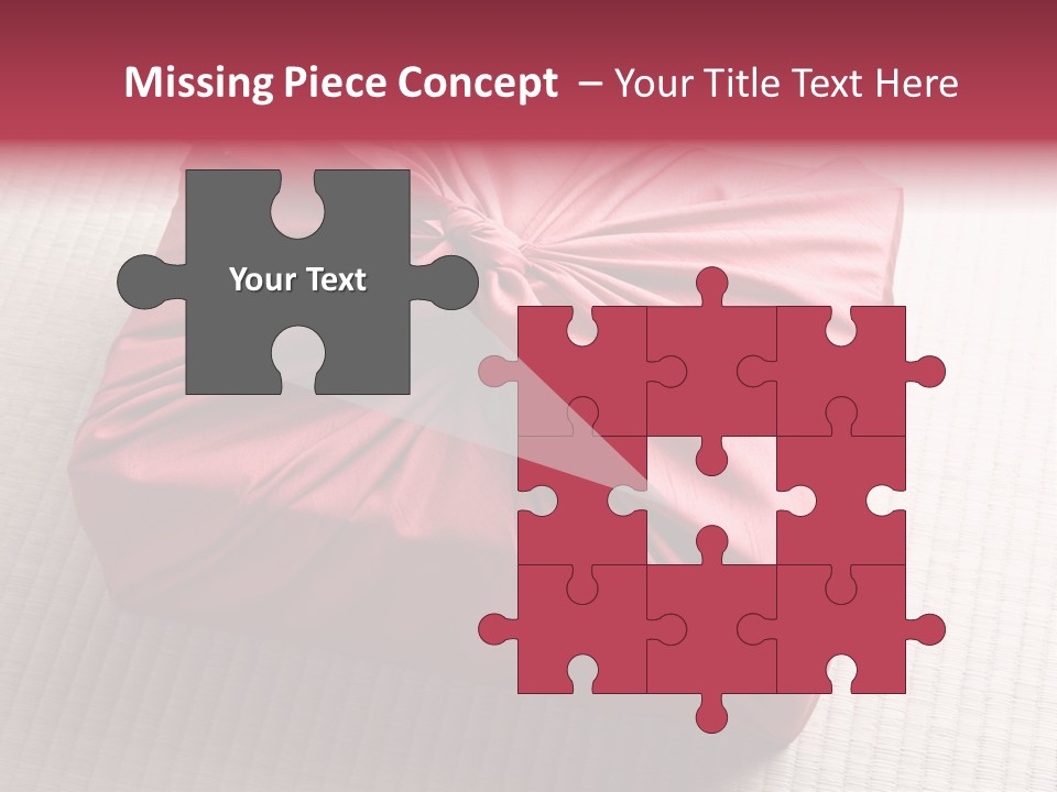 Tatami Wrapping Box PowerPoint Template