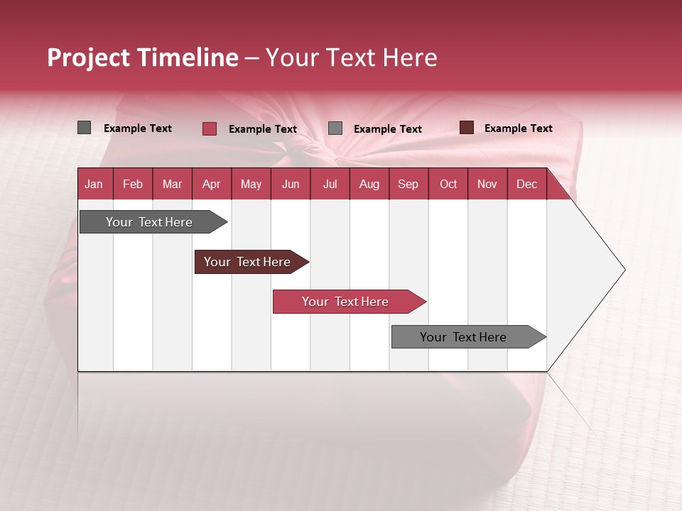 Tatami Wrapping Box PowerPoint Template